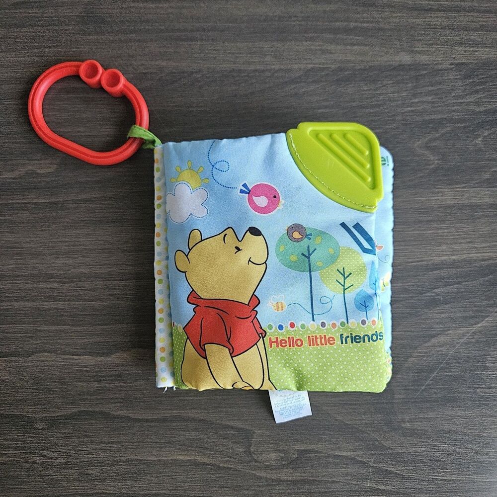Kids Preferred Disney Baby Winnie the Pooh "Hello Little Friends" Soft Book